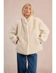 Imitation fur jacket
