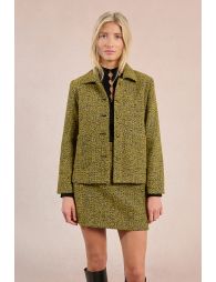 Short jacquard jacket