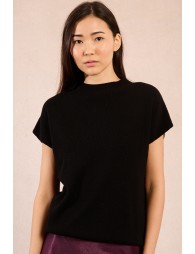 Sweater with low armholes