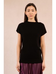 Sweater with low armholes