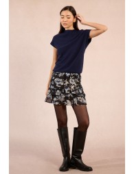 Sweater with low armholes