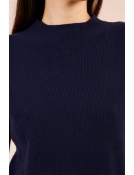 Sweater with low armholes