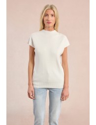 Sweater with low armholes