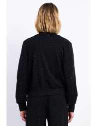 Bomber parsemé de strass