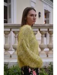 Pull en maille texturée