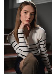 Sailor sweater, fitted