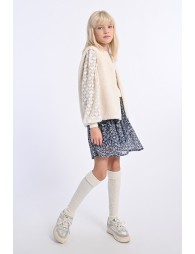 Gilet sans manches en fausse fourrure