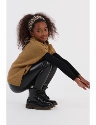 Legging en simili cuir