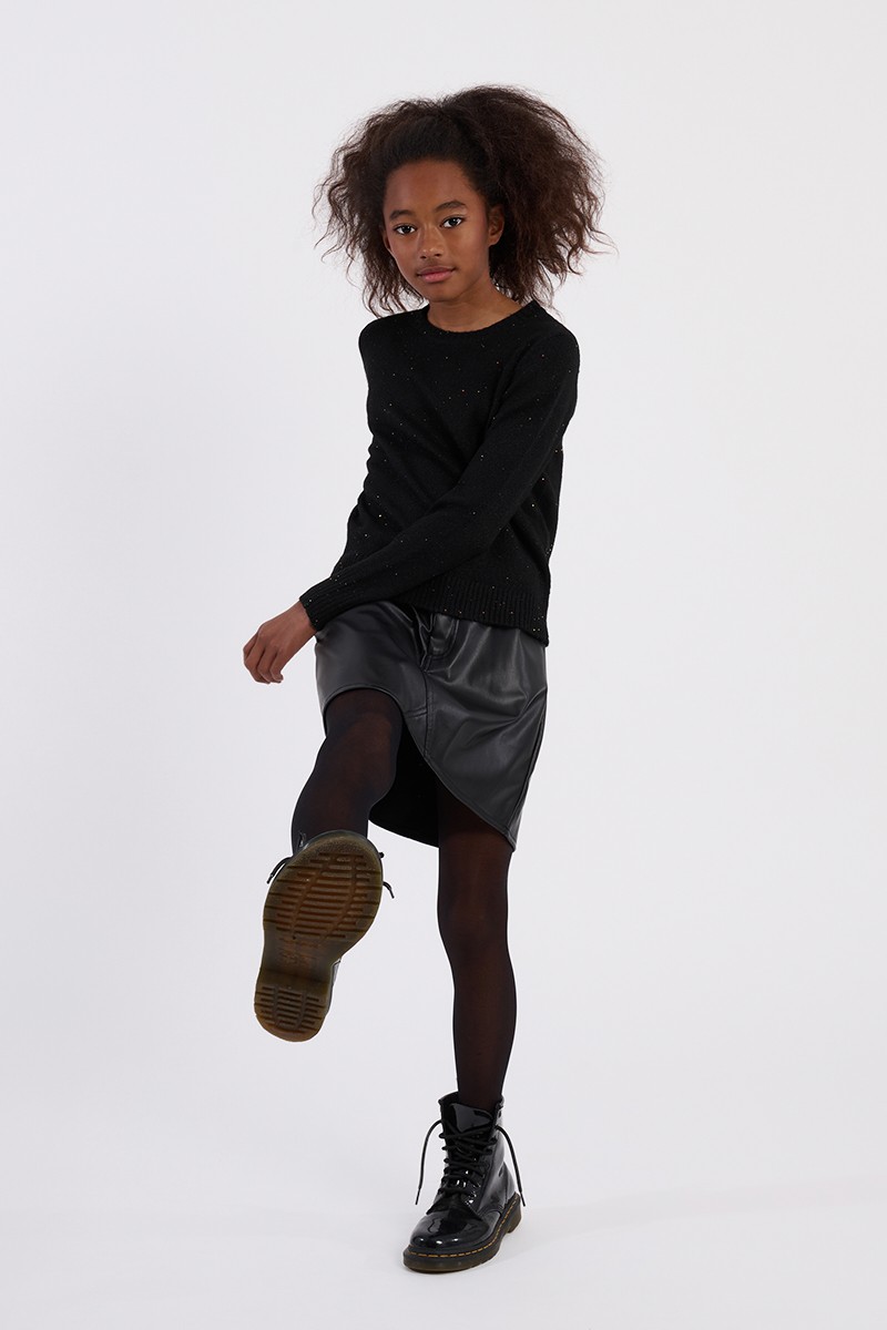 Pull en maille duveteuse