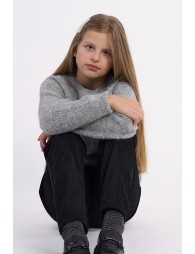 Jersey de niña de manga larga, con estampado ¨LOVE¨.