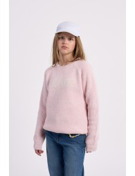 Jersey de niña de manga larga, con estampado ¨LOVE¨.