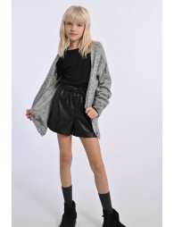 Gilet chiné en maille