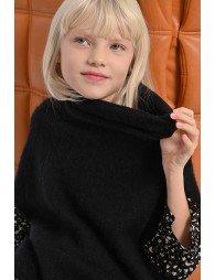 Pull à col roulé sans manches