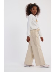 Velvet trousers, size paper bag