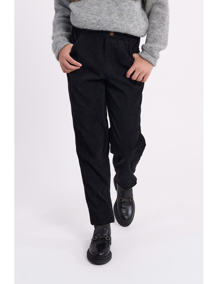 Pantalon taille paper bag