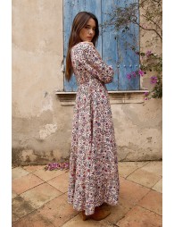 Robe longue imprimé bohême