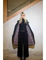 Belted trench coat