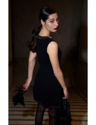 Robe patineuse en maille