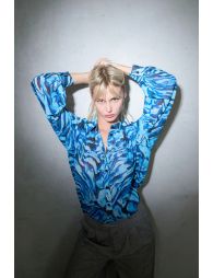 Pleated shirt