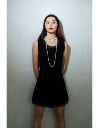 Robe patineuse en maille 