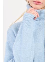 Oversized turtleneck sweater
