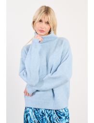 Oversized turtleneck sweater