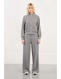 Pantalon jogger parsemé de strass 