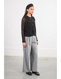 Sleeveless jacket, imitation sheepskin