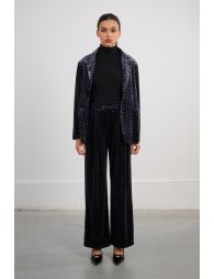 Pantalónlargo de terciopelo