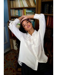 Striped shirt in transparency
