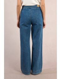 Pantalónvaquero corte acampanado