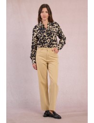 Colorful mom jeans