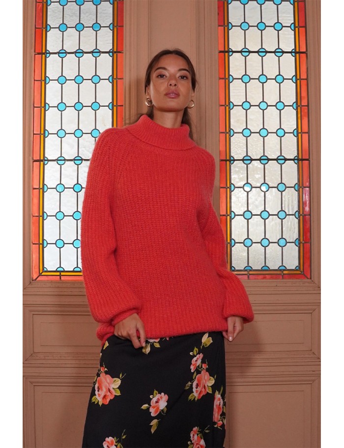 Pull oversize à grosse maille