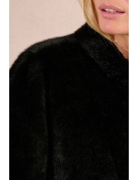 Long coat imitation fur