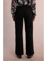 Corduroy wide-leg trousers