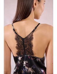 Caraco imprimé fleuri