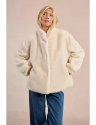 Imitation fur jacket