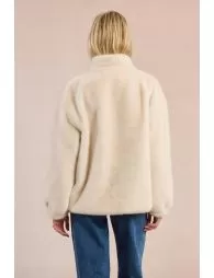 Imitation fur jacket