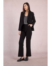 Pantalón tobillero de perneras rectas