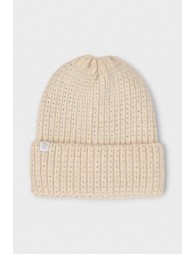 Rhinestone-covered knit beanie
