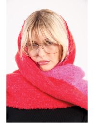 Reversible Fringed Scarf