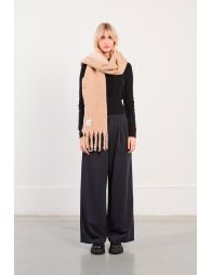 Reversible Fringed Scarf