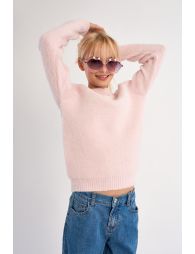 Jersey de niña de manga larga, con estampado ¨LOVE¨