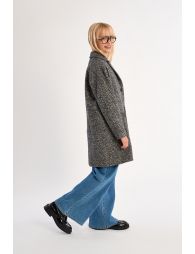 Herringbone overcoat