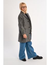 Manteau pardessus à chevrons