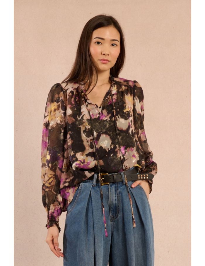 Camisa de manga larga con estampado