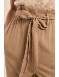 Paperbag waist trousers
