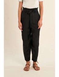 Pantalon taille paperbag