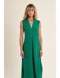 Robe longue trapèze