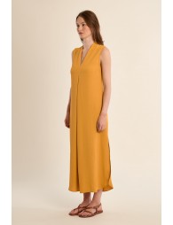 Robe longue trapèze